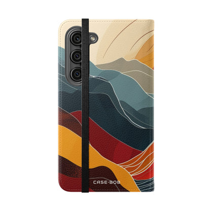 Crimson Hills - Samsung S23 Cover - Pung