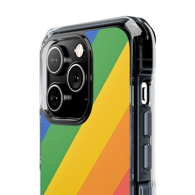 Vibrant Spectrum Slope · Impact Phone Case para iPhone · Magsafe