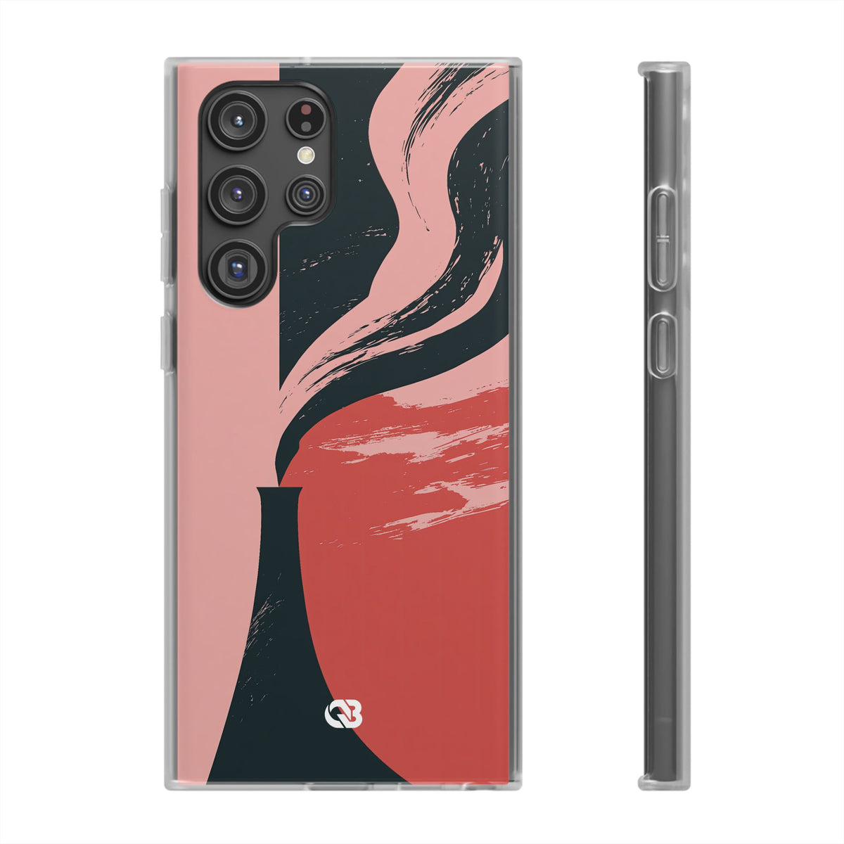 Crimson Horizon · Lite Phone Case for Samsung · Red