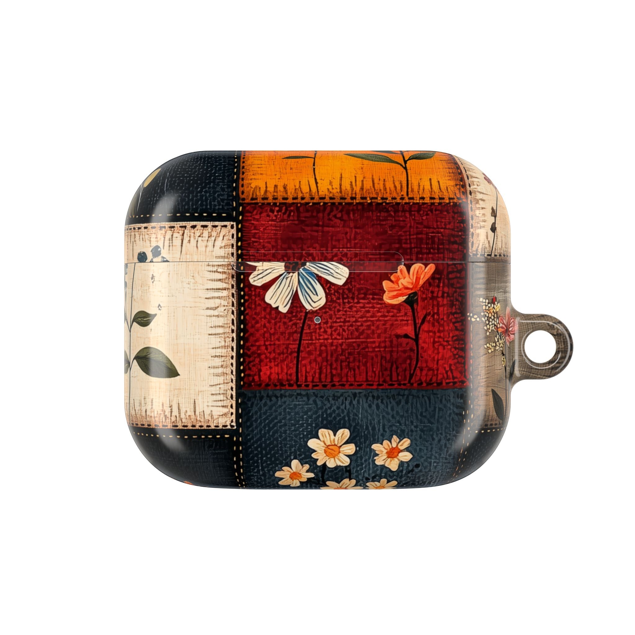 Patchwork Blooms - AirPods Case