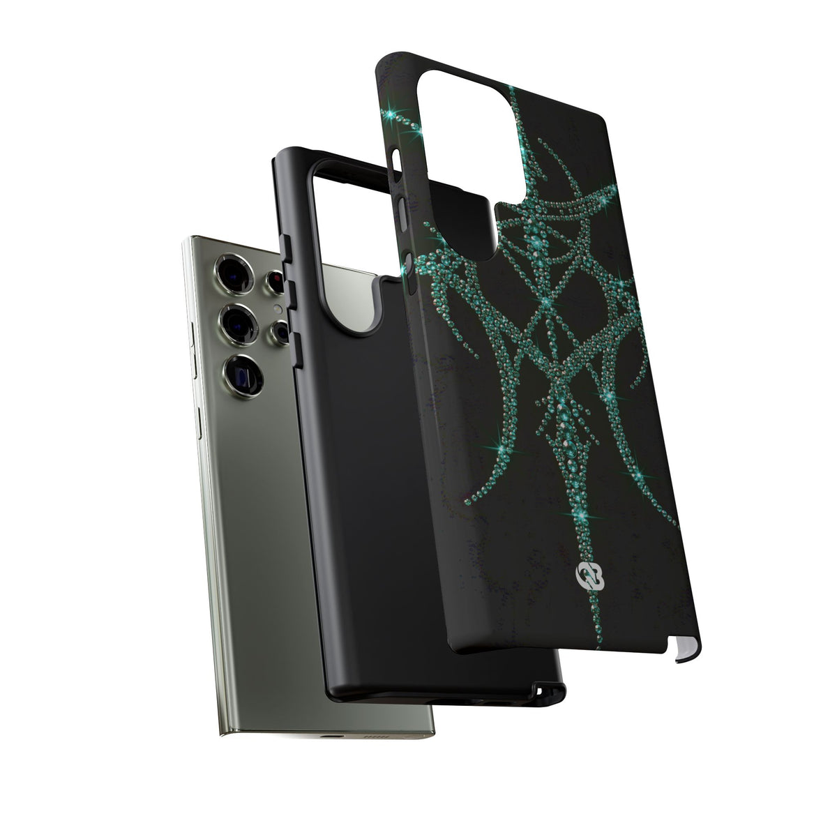 Teal Cyber Sigil · Tough Phone Case for Samsung · Teal