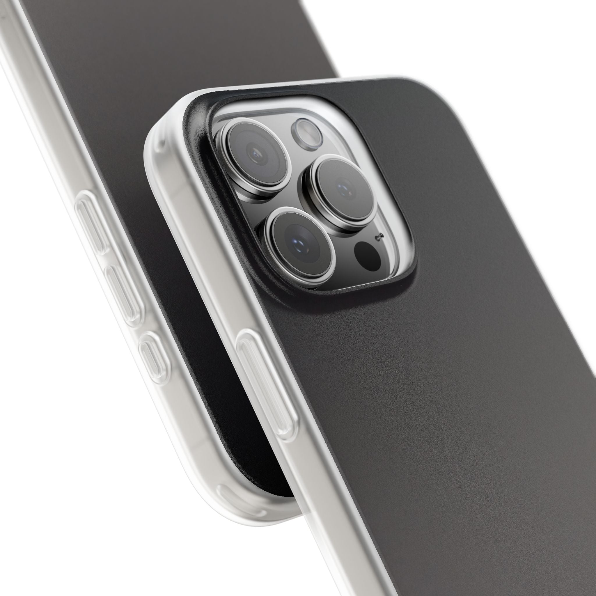 Grey Lite Phone Case for iPhone - Obsidian Ash Fade