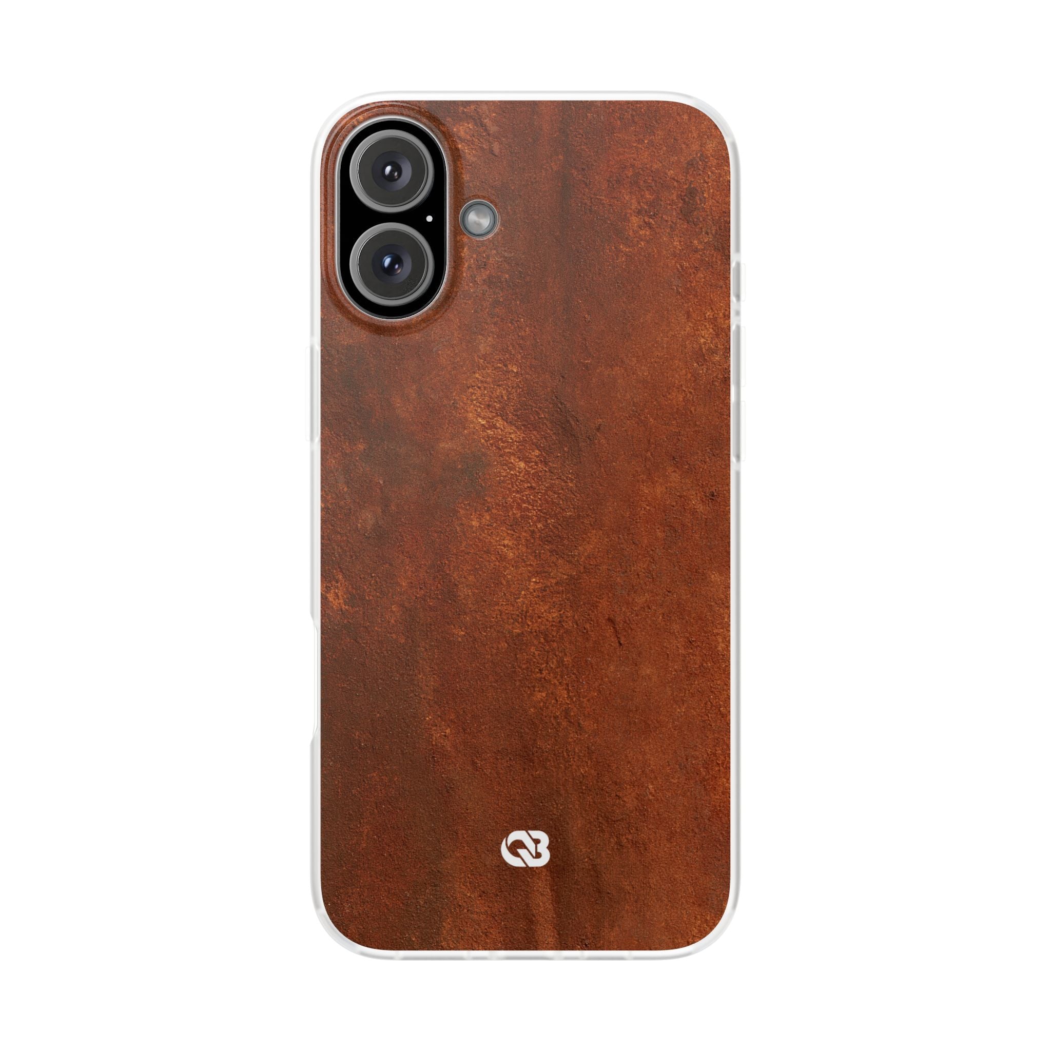 Orange Lite Phone Case for iPhone - Oxidized Iron Crust