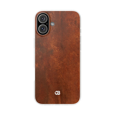 Orange Lite Phone Case for iPhone - Oxidized Iron Crust
