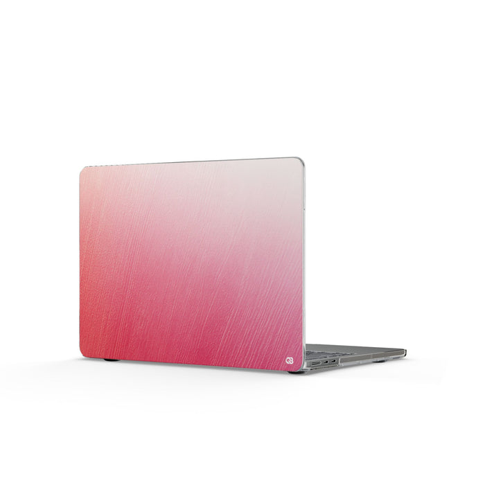 Rose Haze · Clear Hard Case for MacBook · Pink