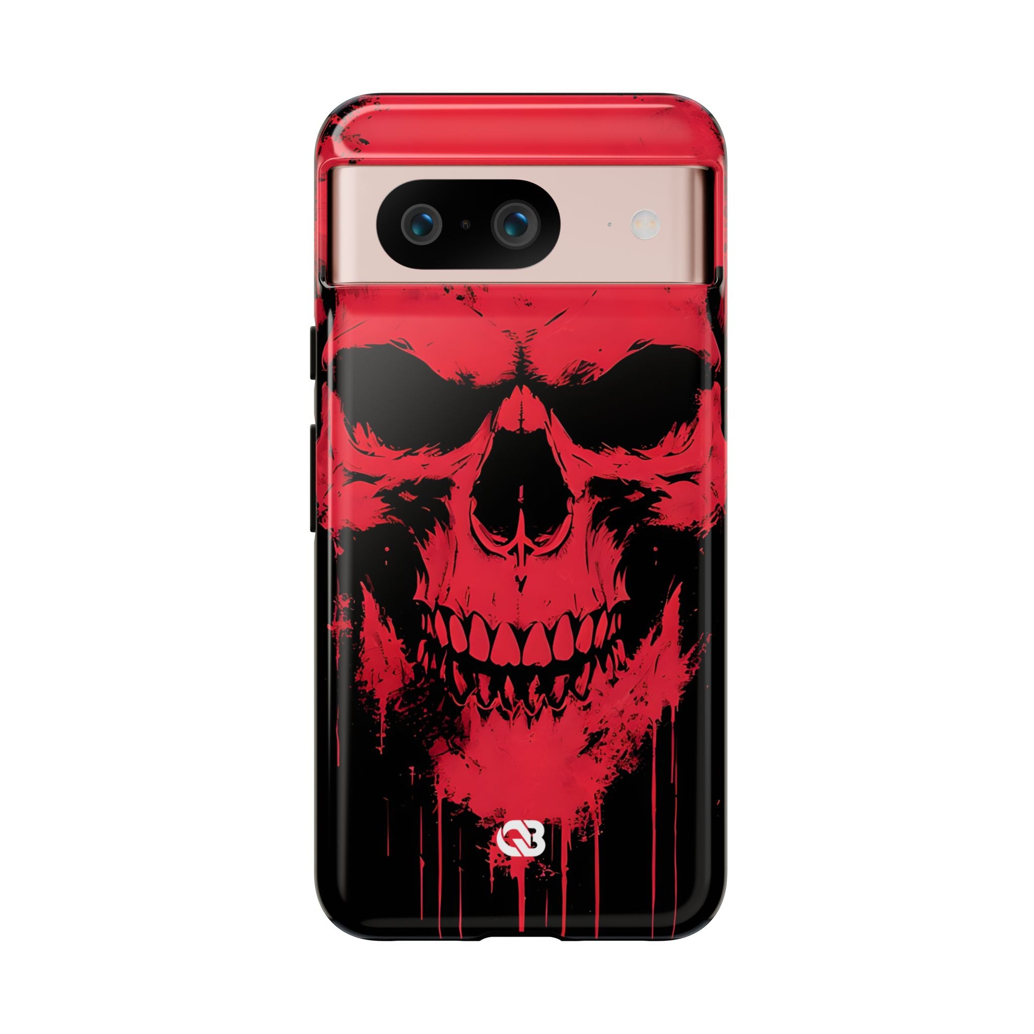 Crimson Street Skull · Tough Phone Case for Google Pixel