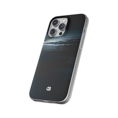 Black Lite Phone Case for iPhone - Frozen Signal Glitch