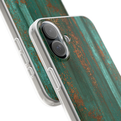 Oxidized Verdigris · Lite Phone Case for iPhone ·  Teal