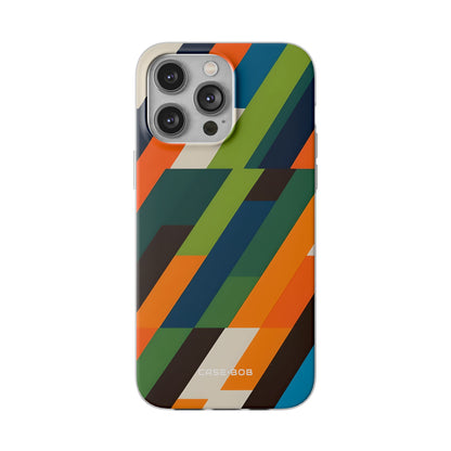 Diagonal Blaze iPhone 14 Pro Max Case - Soft