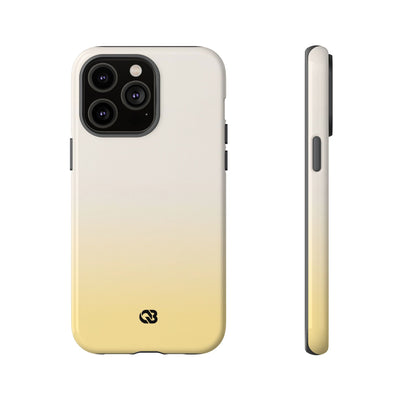 Yellow Tough Phone Case for iPhone - Bleached Citron Haze
