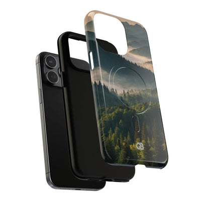 Foggy Mountain Ridge · Tough+ Hoesje voor iPhone · Magsafe