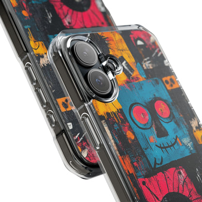 Blue Stitch Smile iPhone 16 Plus Case - Impact