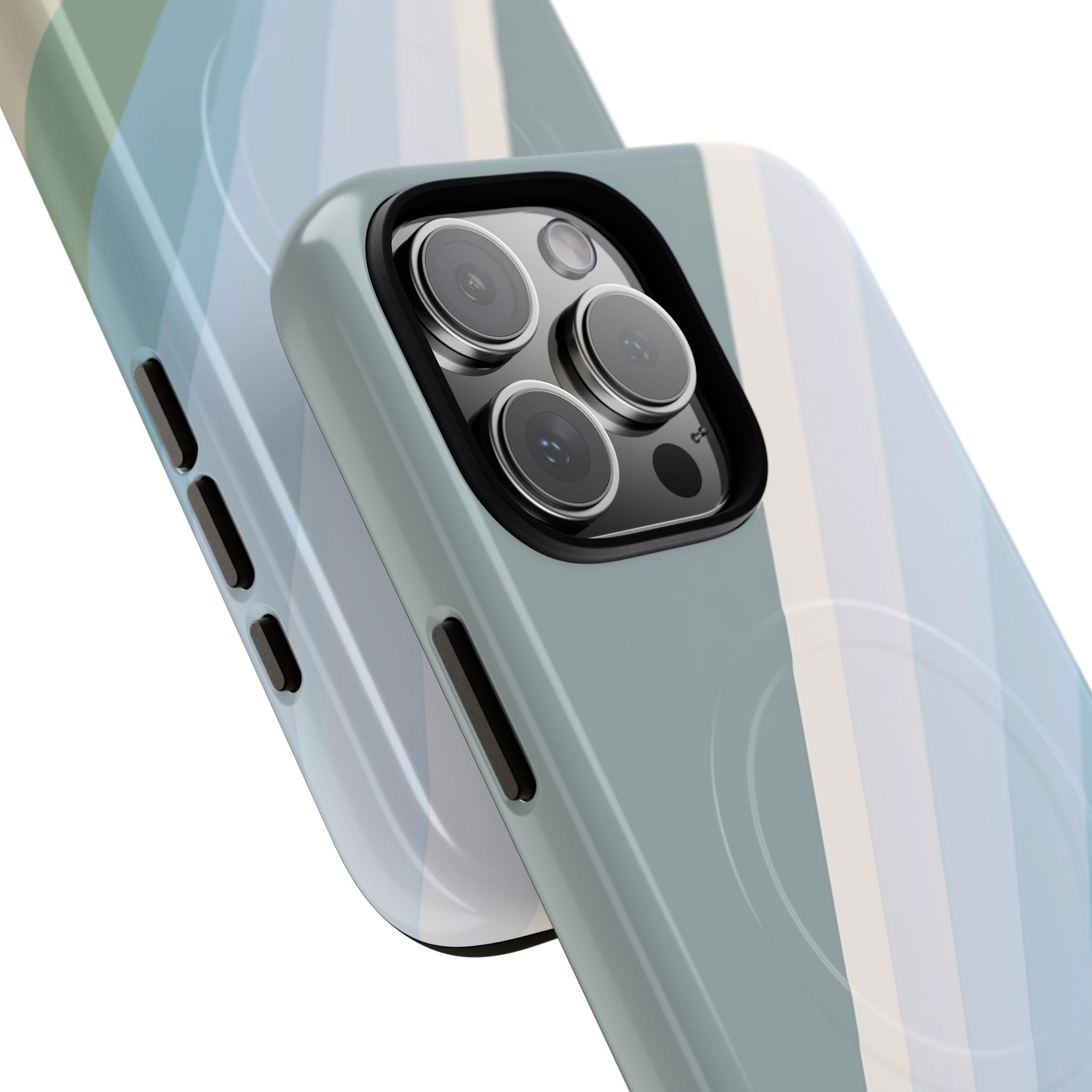 Green Tough 2.0 Magsafe Phone Case for iPhone - Sage Prism Beam