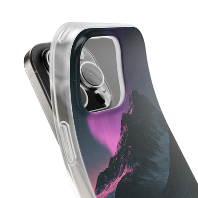 Arctic Aurora Summit · Lite Phone Case for iPhone ·  Black