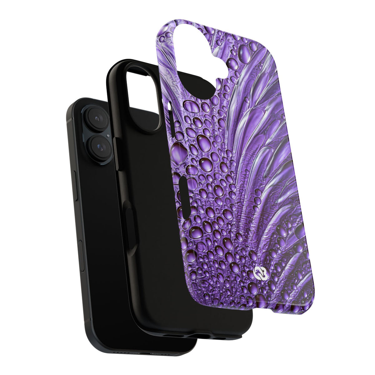 Violet Liquid Gel · Tough Phone Case for iPhone · Purple