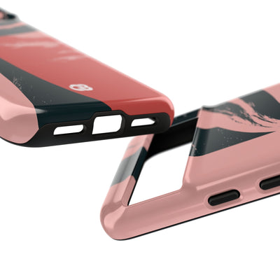 Pink Tough Phone Case for Google Pixel - Cinder Rose Plume