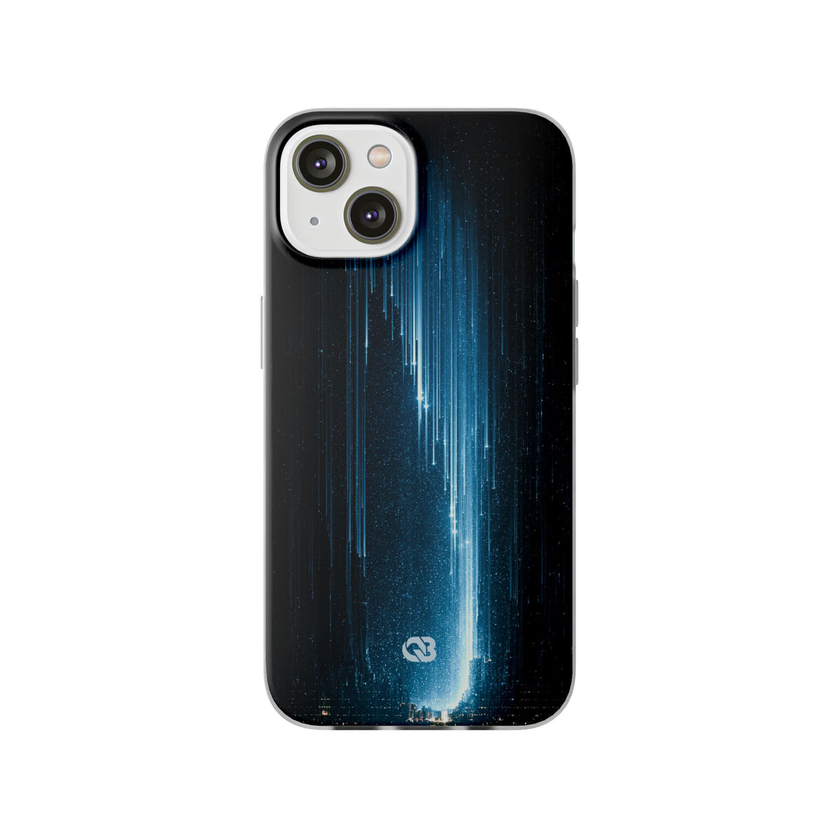 Nocturnal Cascade · Lite Phone Case for iPhone ·  Black