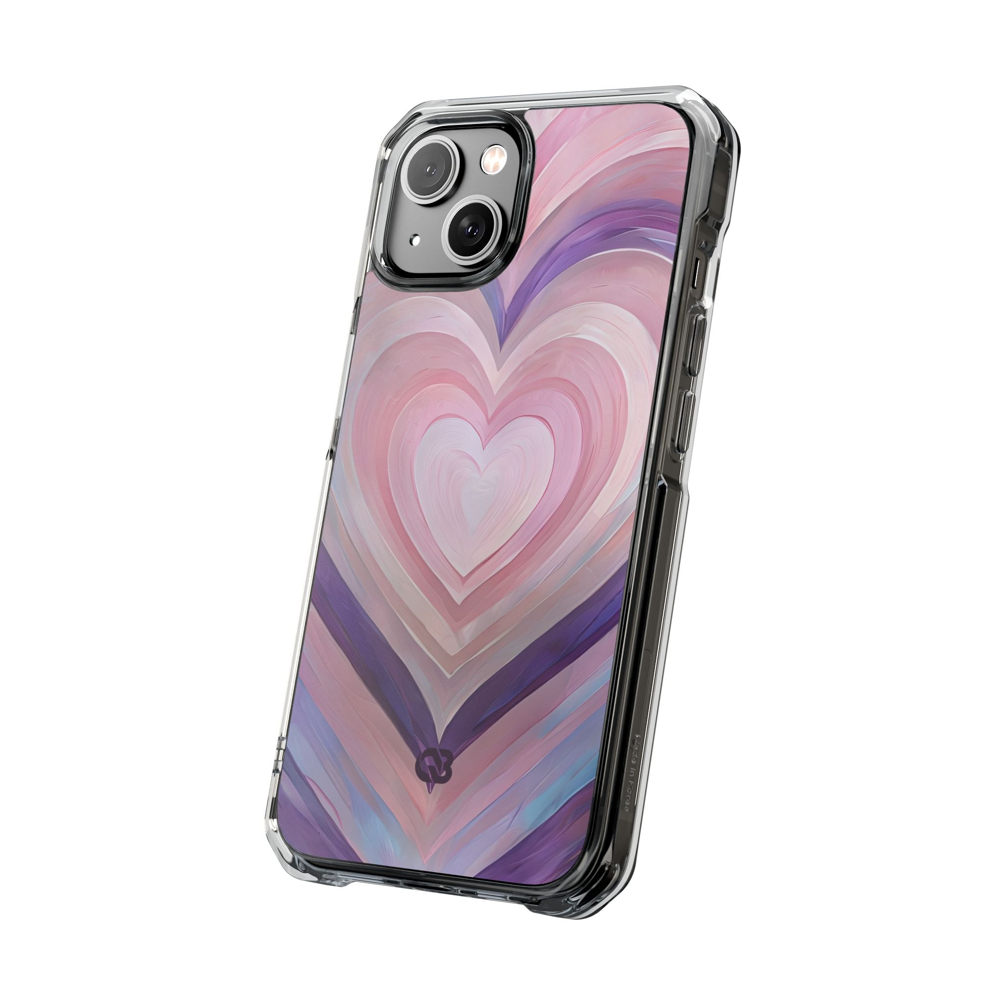 Lavender Pulse Hearts · Impact Magsafe