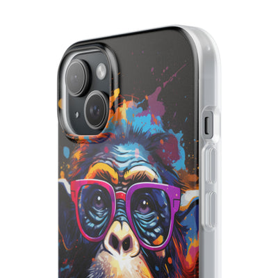 Neon Splatter Primate · Soft