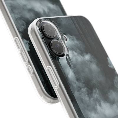 Shadowed Pine Mist · Lite Phone Case for iPhone ·  Black
