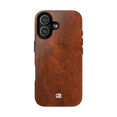 Orange Tough 2.0 Magsafe Phone Case for iPhone - Oxidized Iron Crust