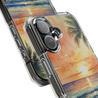 Sunset Palm iPhone 16 Case - Impact