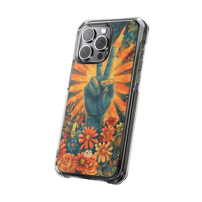 Radiant Peace Bloom · Impact etui na telefon dla iPhone · MagSafe