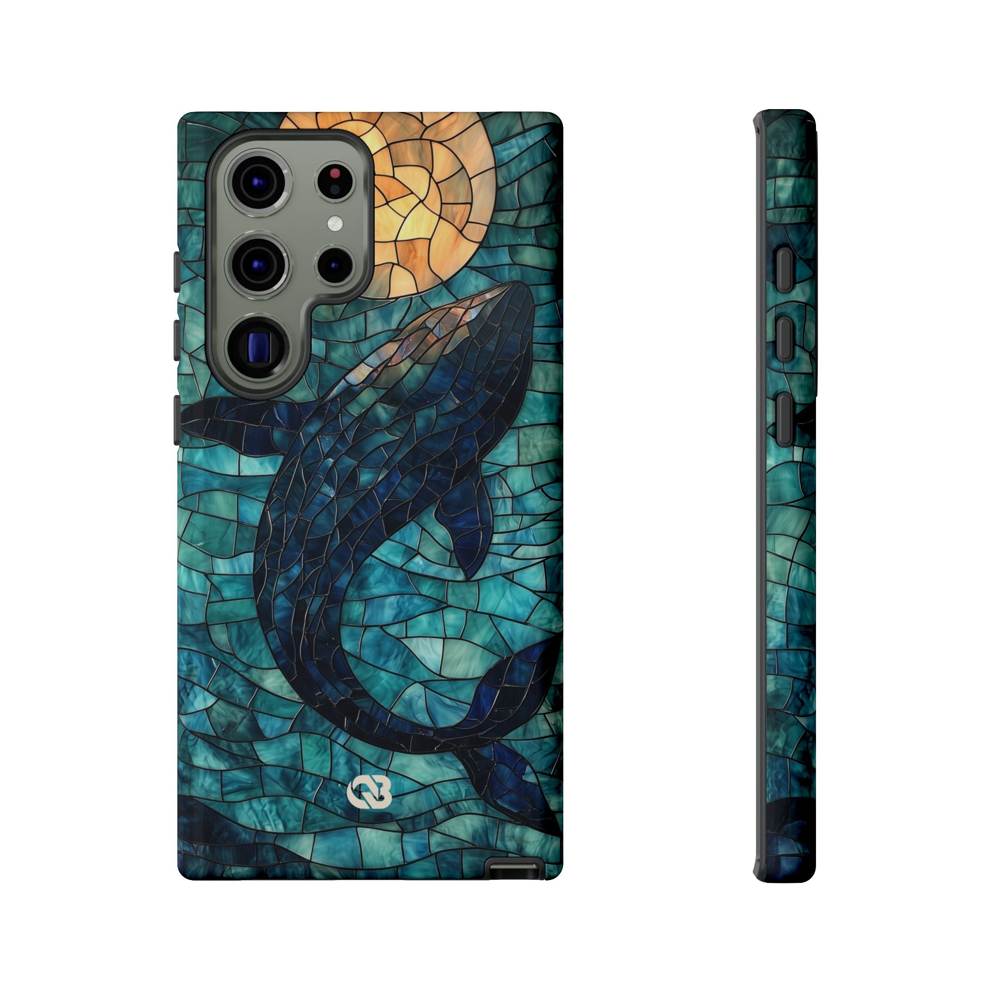 Stained Moon Whale · Tough Phone Case for Samsung