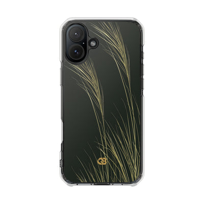 Green Impact MagSafe Phone Case for iPhone - Midnight Gilded Grass
