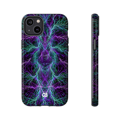 Electric Plasma Arbor · Tough Phone Case for iPhone · Purple