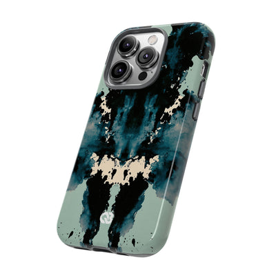 Rorschach Ink Void · Tough Phone Case for iPhone · Black