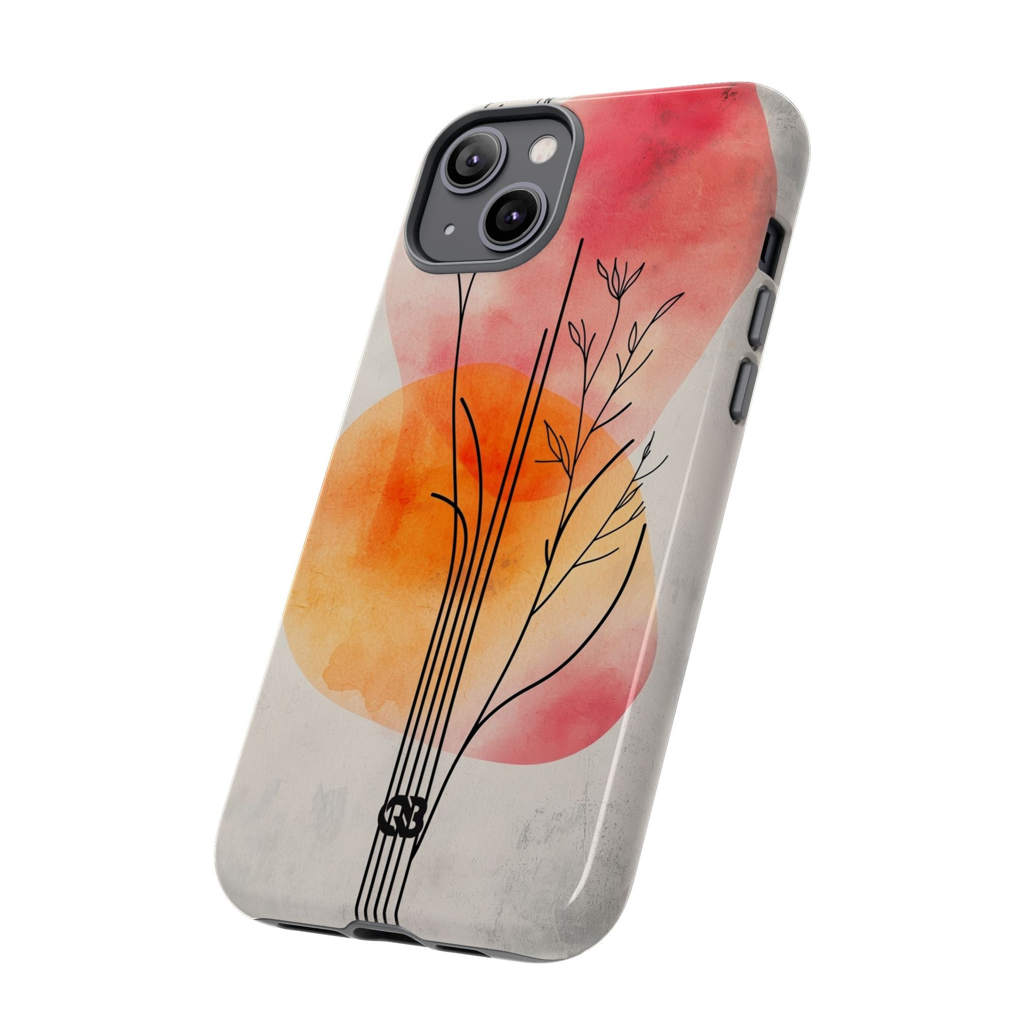 Crimson Bloom Lineage · Tough Phone Case for iPhone