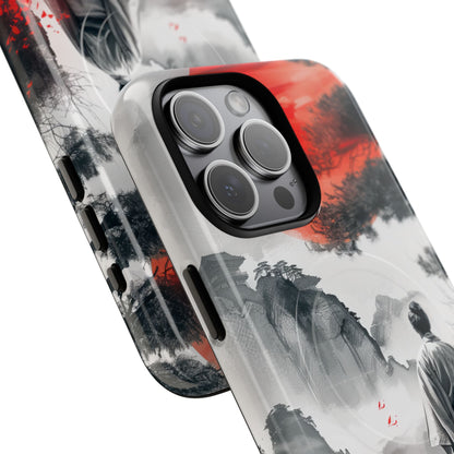 Sonnendurchfluteter Wächter iPhone 15 Pro Max Case - Tough+