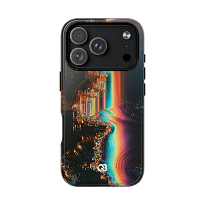 Prismatic Circuit · Tough 2.0 Magnetic Phone Case for iPhone · Black
