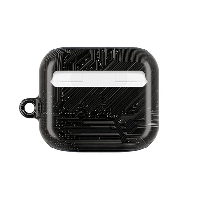 Obsidian Circuitry · Hard Case for AirPods & AirPods Pro · Black