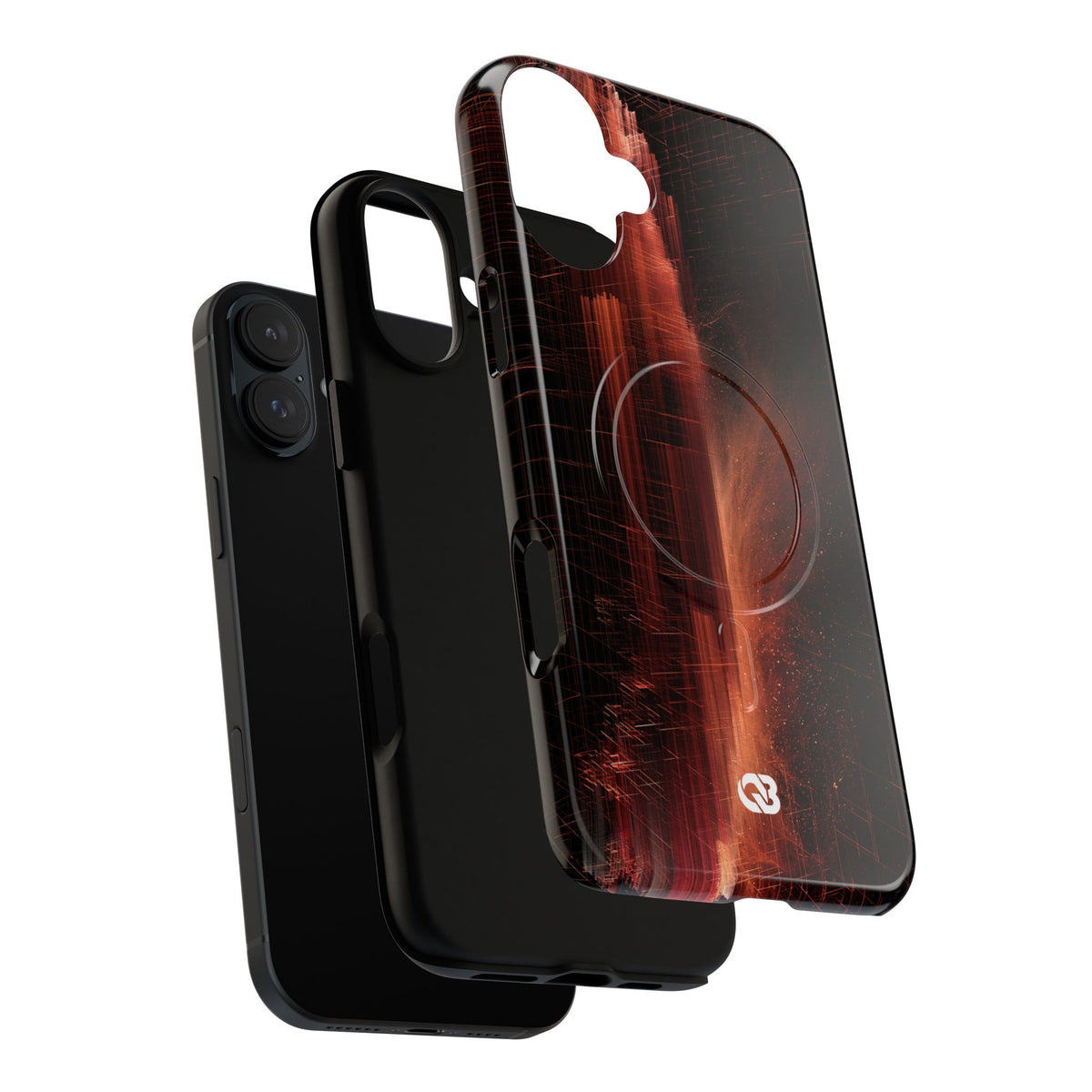 Luminous Monolith · Tough 2.0 Magnetic Phone Case for iPhone · Black