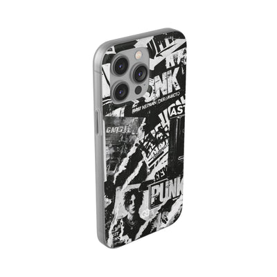 Underground Punk Collage · Lite Phone Case for iPhone ·  Black