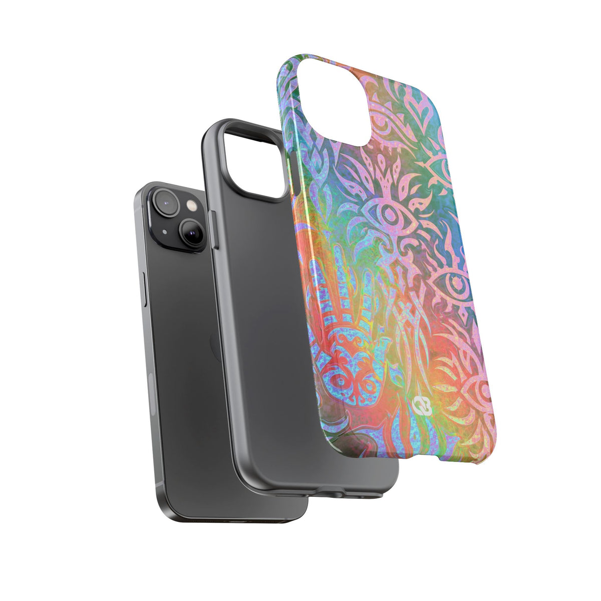 Chromatic Mystic Sigil · Tough Phone Case for iPhone · Blue