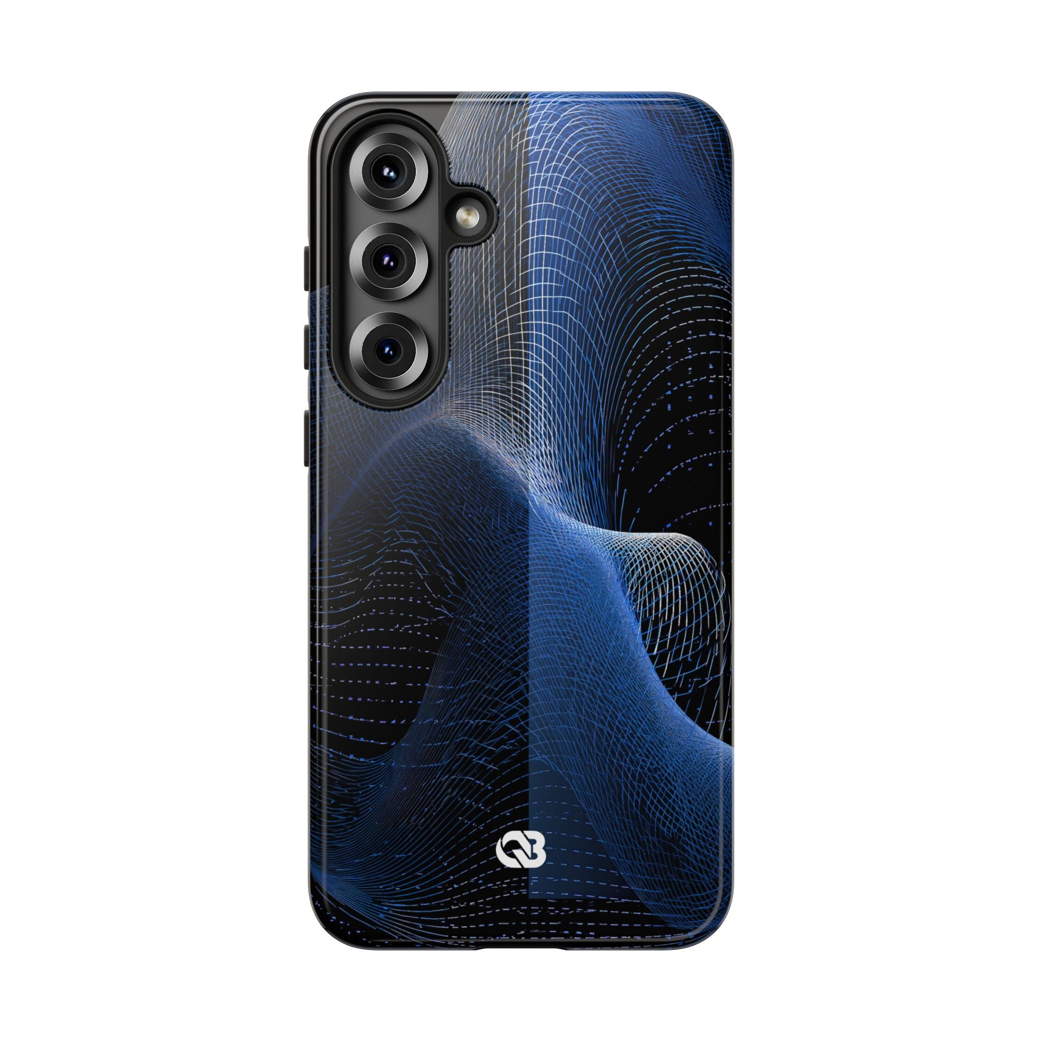 Blue Tough Phone Case for Samsung - Electric Blue Flux