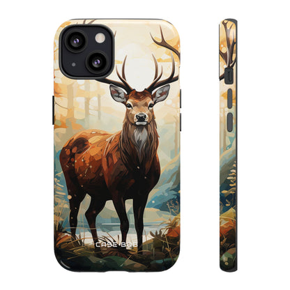 Glowing Stag iPhone 13 Case - Tough - CASE•BOB