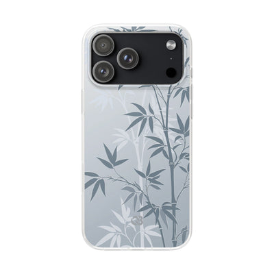 Blue Lite Phone Case for iPhone - Slate Bamboo Shadow