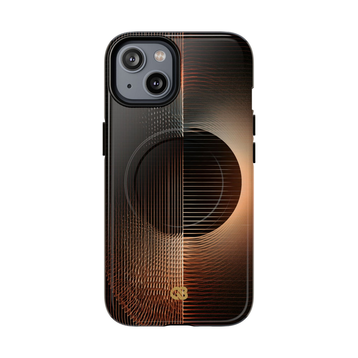 Amber Meridian · Tough 2.0 Magnetic Phone Case for iPhone · Black