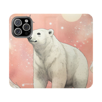 Polar Bear Nebula - iPhone 16 Pro Case - Wallet