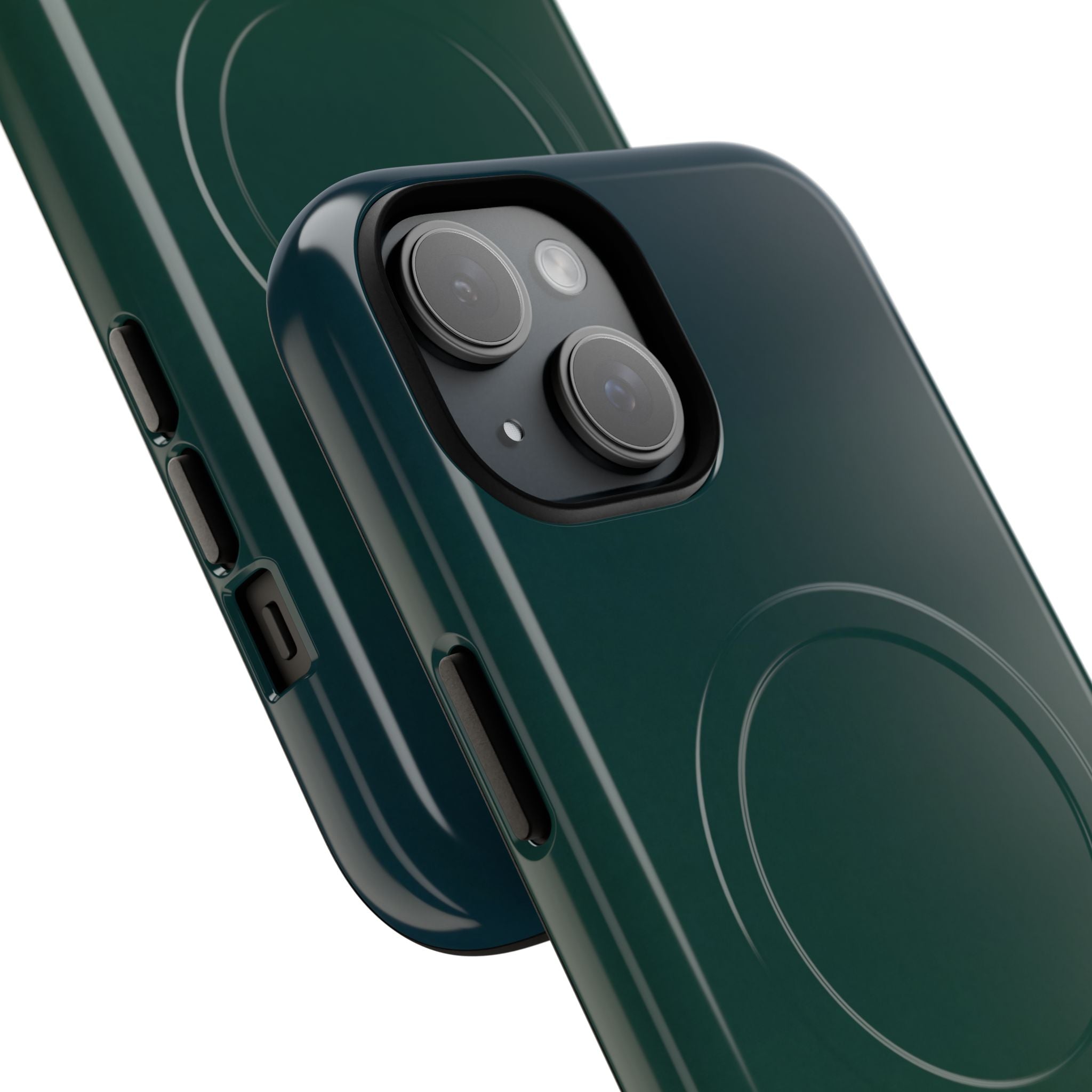 Green Tough 2.0 Magsafe Phone Case for iPhone - Midnight Pine Horizon