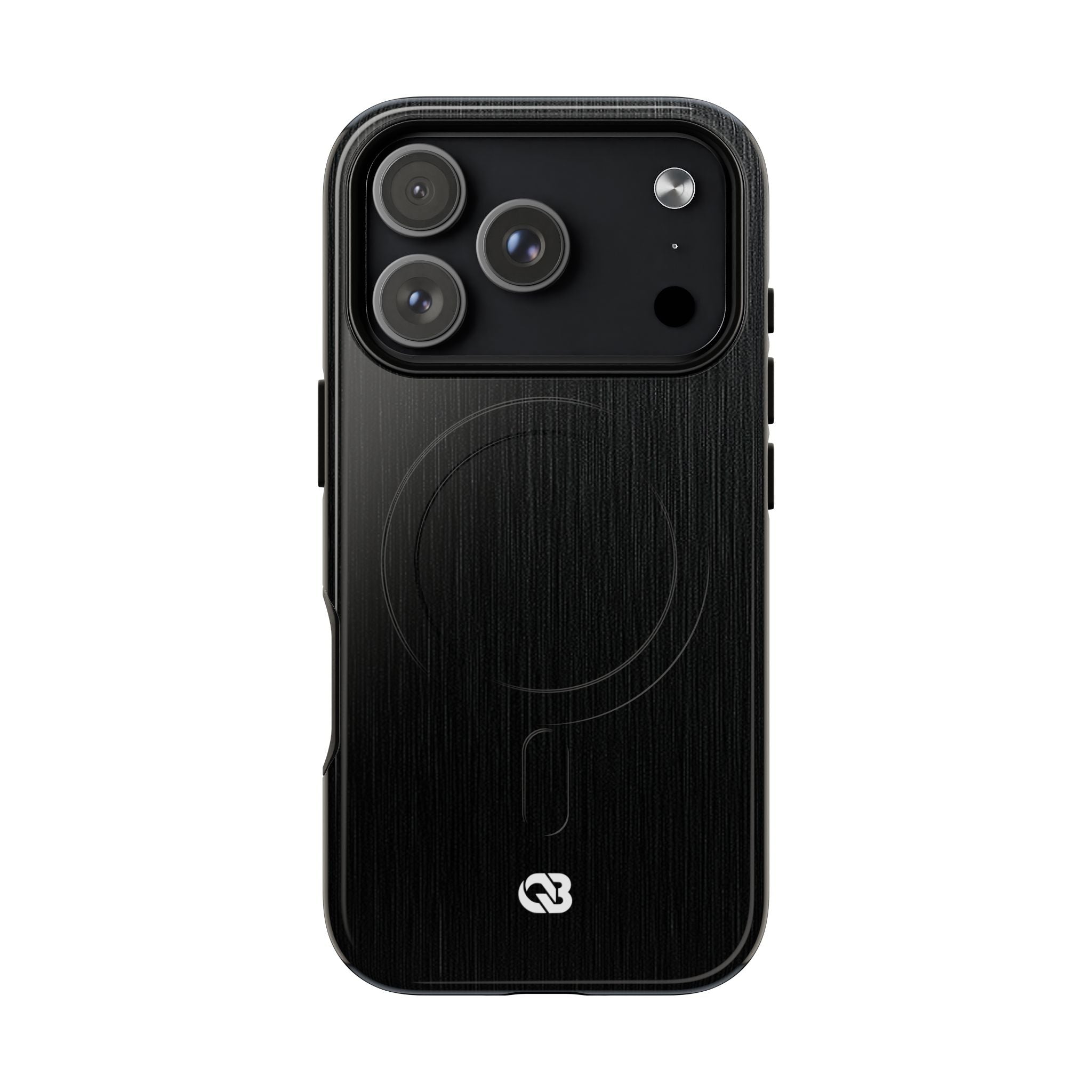 Black Tough 2.0 Magsafe Phone Case for iPhone - Brushed Obsidian Slate