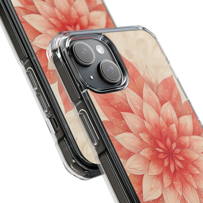 Coral Layered Bloom · Impact Phone Case for iPhone · Magsafe