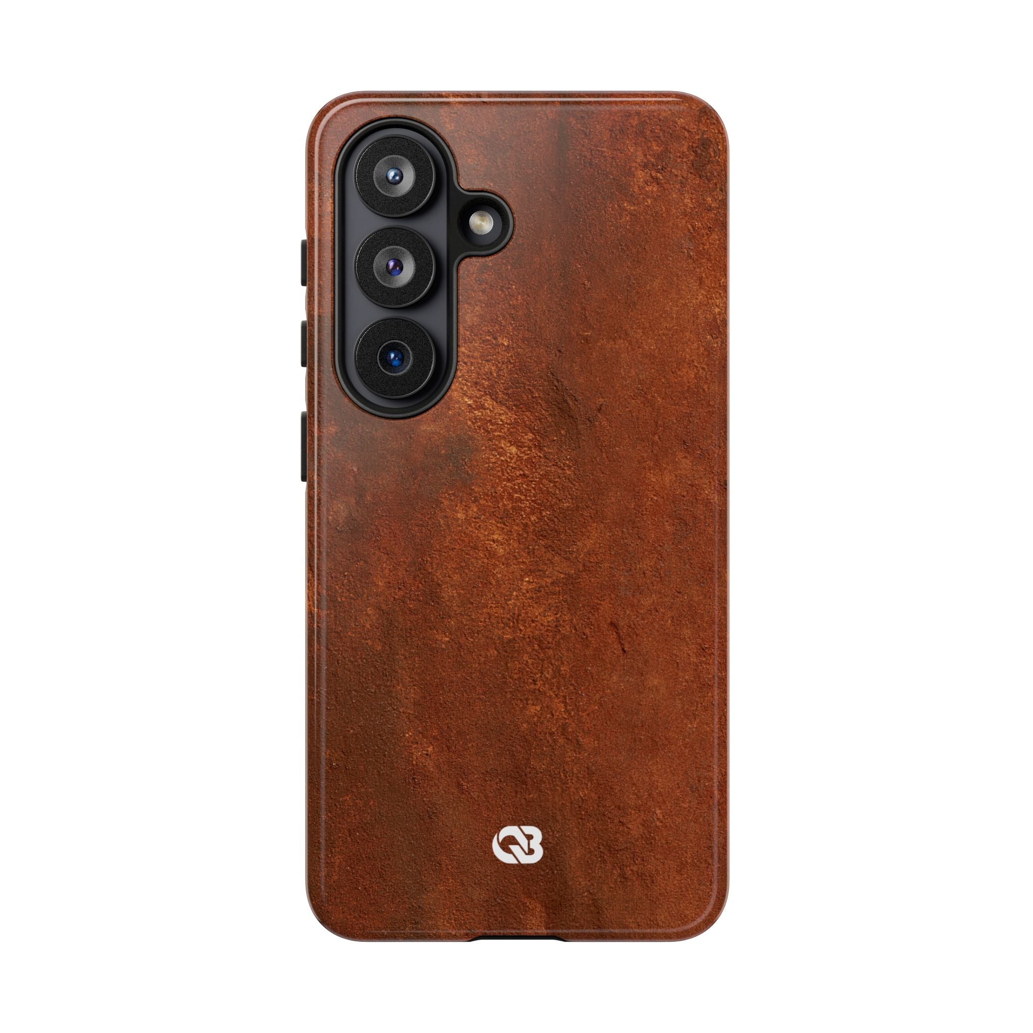 Orange Tough Phone Case for Samsung - Oxidized Iron Crust