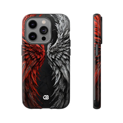 Split Crimson Wing · Tough Phone Case for iPhone