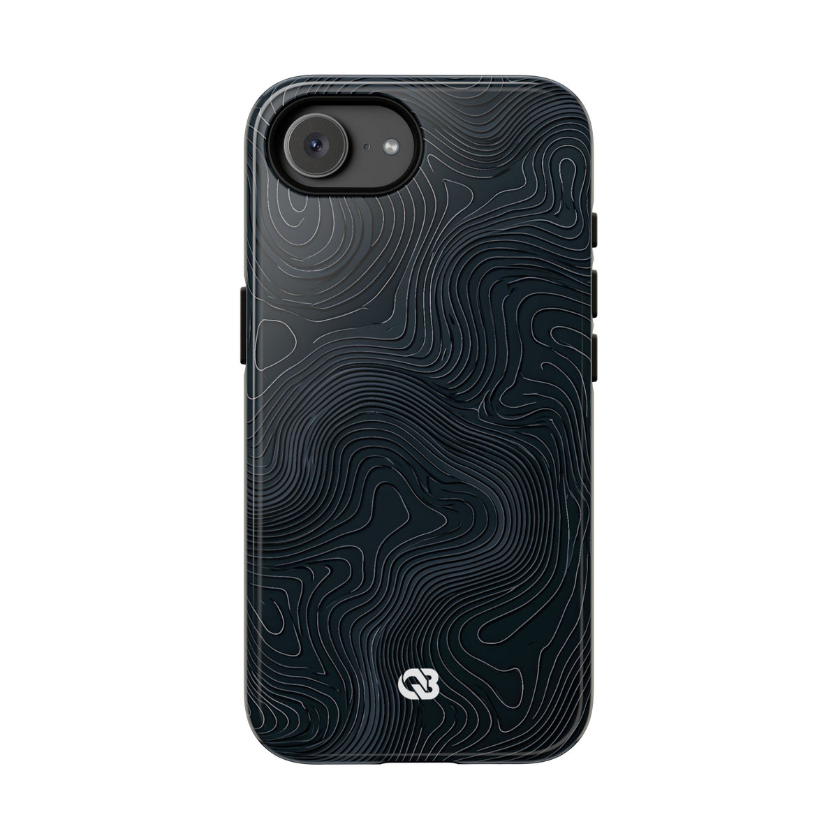 Obsidian Elevation · Tough Phone Case for iPhone · Black