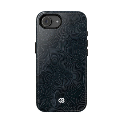 Obsidian Elevation · Tough Phone Case for iPhone · Black